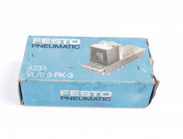 FESTO Pneumatikventil VL/0-3-PK-3 4233 #used