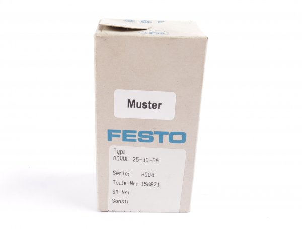FESTO Kurzhubzylinder ADVUL-25-30-PA 156871 #new open box