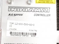 INDRAMAT AC Servo Controller TDM 1.2-100-300-W1-000 #used