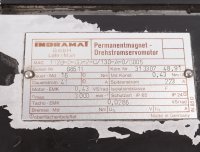 INDRAMAT Permanentmagnet-Drehstromservomotor...