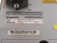 INDRAMAT AC Servo Power Supply KDV 4.1-30-3 #used