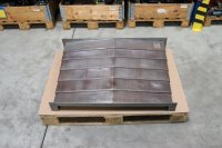 Hennig Teleskopabdeckung Führungsbahnabdeckung Achsabdeckung Y Achse hinten VK131000120/30  für Bridgeport VMC 1000/22