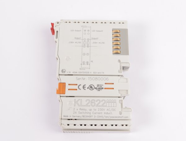 Beckhoff 2-Kanal-Relais KL2622 #used