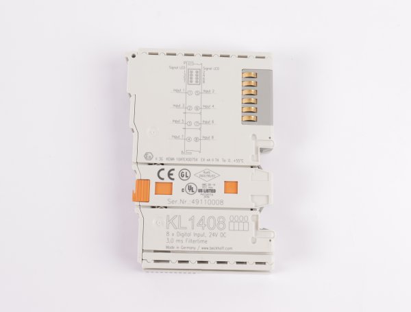 Beckhoff  8-Kanal-Digital-Eingangsklemme KL1408 #used