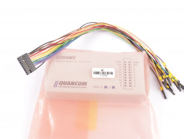 QUANCOM LOGAMV Meßverstärker für 16 Kanäle #new w/o box