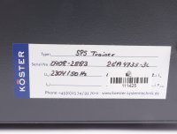 KÖSTER SPS-300 Siemens SIMATIC S7 Schulungsrack 2GA 4735-3L #used