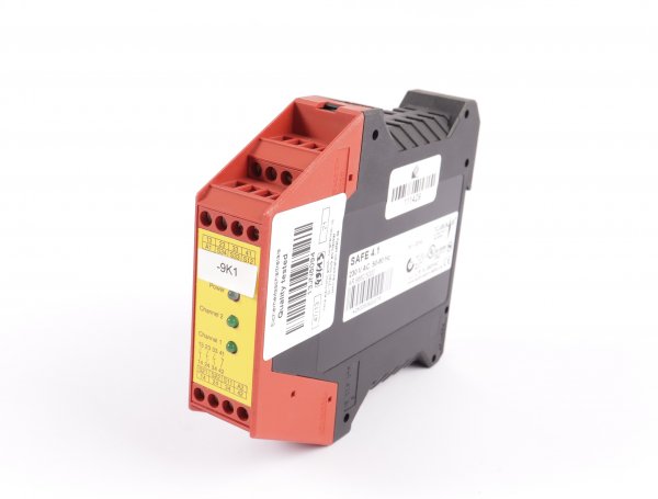 Riese Electronic Sicherheitsschaltrelais SAFE 4.1 230VAC 50-60Hz AR.9660.5000 #used