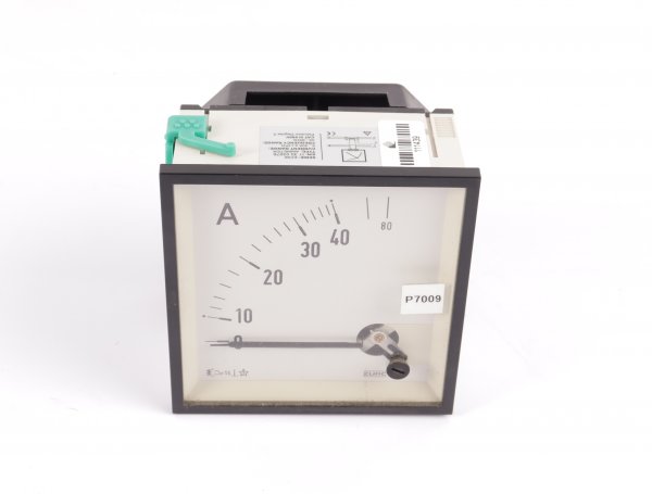 ZURC Ammeter EC96 0...40A a.c. 45...65Hz #used