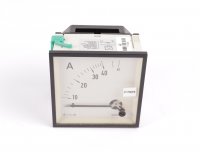 ZURC Ammeter EC96 0...40A a.c. 45...65Hz #used