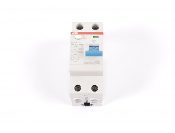ABB Fehlerstrom-Schutzschalter F202 A 2CSF202101R1250 #used