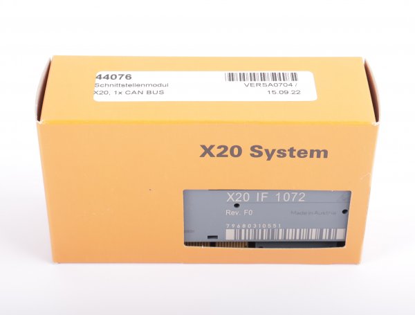 B&R Schnittstellenmodul X20 IF 1072 44076 Rev. F0 #new open box