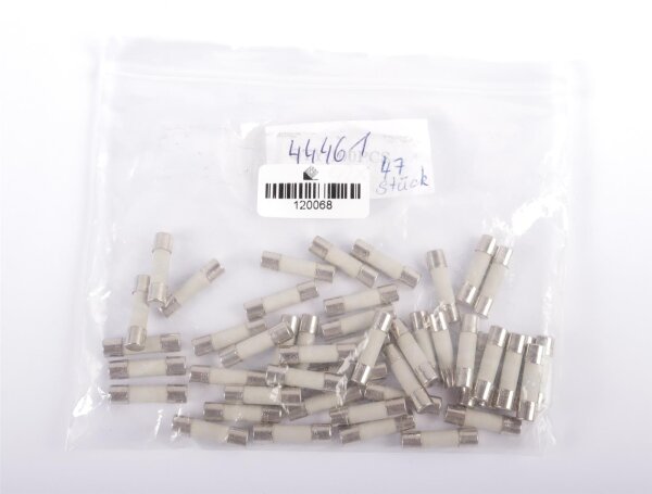 B&R Sicherung 44461 125V 5x20mm Pckg. mit 47 Stck.#new open box