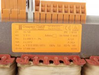 Graupner Drossel 16.718  27.080 306 Pri:3x400V +/-5 % Sek:3x19V aus Maho MH 600W CNC Fräsmaschine #used