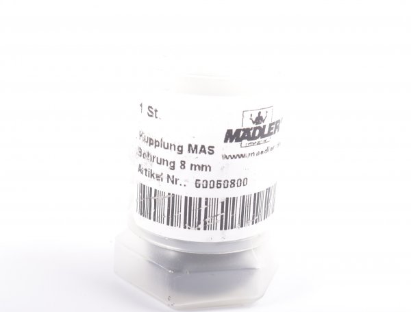 Mädler geschlitzte Schalenkupplung SC8 MAS 60060800 600 608 00 Bohrung 8mm #new open box