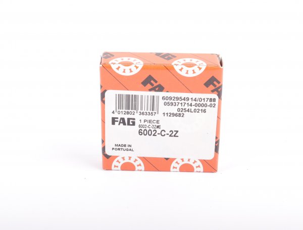 FAG  Rillenkugellager 6002-C-2Z 1129682 15x32x9mm #new open box