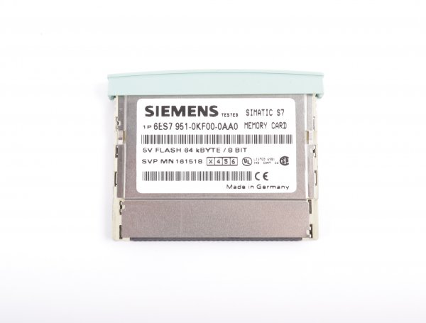 Siemens  SIMATIC S7, Memory Card für S7-300 6ES7951-0KF00-0AA0   #used