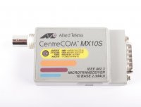 Allied Telesis Microtransceiver CentreCOM AT-MX10S IEEE 802.3 10 Base 2 (MAU) #used