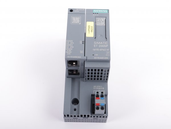 Siemens SIMATIC ET 200SP PROFINET 2-Port Interface-Modul 6ES7155-6AU01-0CN0 + 6ES7193-6AR00-0AA0 #used