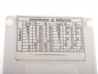 H&B ELIMA Analog Multimeter Elavitron 2 #used