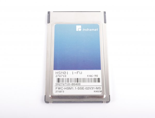 INDRAMAT Memory Card HSM01.1-FW 276718 FWC-HSM1.1-SSE-02V31-MS #used
