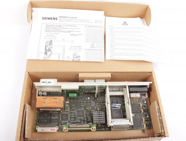 Siemens SIMODRIVE 611 Universal HR 2-Achs Regelungseinschub 6SN1118-0NH01-0AA0 Vers.A #used