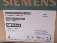 Siemens SIMATIC HMI SCD1900 Bedieneinheit 19 Zoll Wide Touch Bildschirm 6AV7862-2TA00-1AA00 #new open box