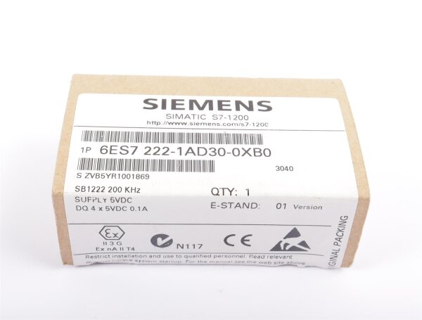 Siemens SIMATIC S7-1200 Digitalausgabe SB 1222 6ES7222-1AD30-0XB0 #new open box