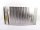 Maho Faltenbalg Gleitbahnschützer Führungsabdeckung X-Achse rechts aus Maho MH 600W CNC Fräsmaschine #used
