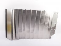 Maho Faltenbalg Gleitbahnschützer Führungsabdeckung X-Achse links aus Maho MH 600W CNC Fräsmaschine #used