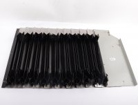 Maho Faltenbalg Gleitbahnschützer Führungsabdeckung X-Achse links aus Maho MH 600W CNC Fräsmaschine #used