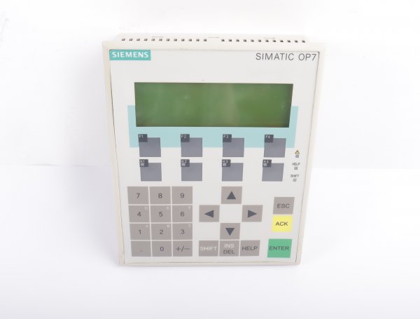 Siemens Operator Panel OP7/DP LC-Display 6AV3607-1JC20-0AX1 E-Stand:03 #used