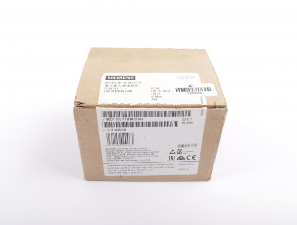 Siemens LOGO! DM16 230R Erweiterungsmodul 6ED1055-1FB10-0BA2 #new open box