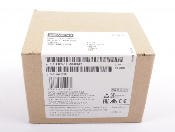 Siemens LOGO! DM16 230R Erweiterungsmodul 6ED1055-1FB10-0BA2 #new sealed