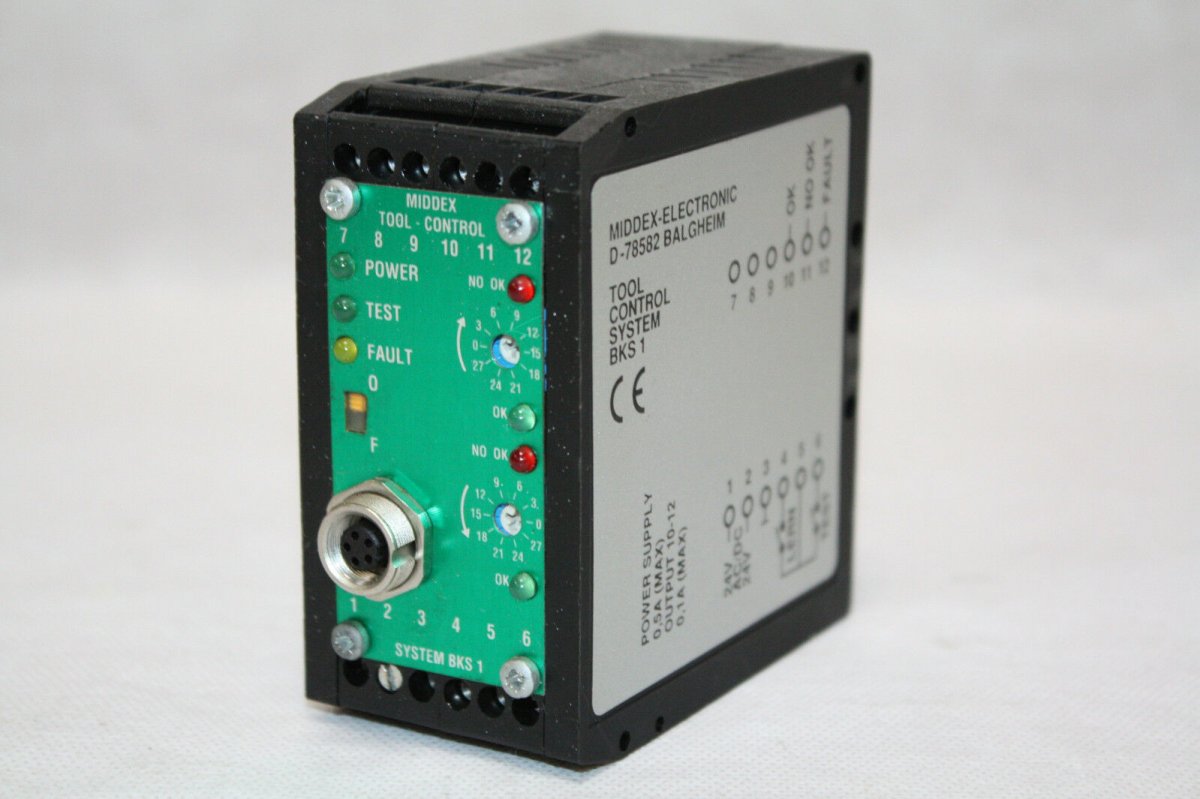 MIDDEX-Electronic Tool Control System BKS1 BKS 1 Power Supply #used, 78 ...
