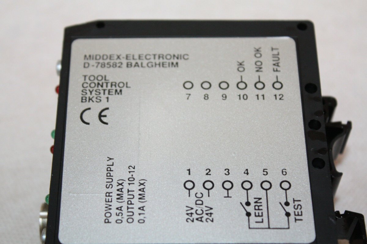 MIDDEX-Electronic Tool Control System BKS1 BKS 1 Power Supply #used, 78 ...