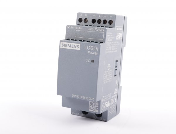 Siemens LOGO! POWER 24 V 1,3 A geregelte Stromversorgung 6EP3331-6SB00-0AY0 #used