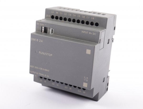 Siemens LOGO! DM16 24 Erweiterungsmodul 6ED1055-1CB10-0BA0 #used