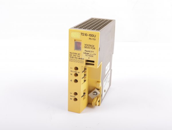 TURCK Voltage Selector TS10-100U PS 931 TS10 931-8MD11  #used
