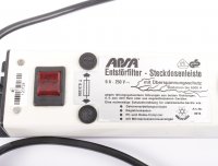 APSA Entstörfilter-Steckdosenleiste 8010 6A-250V~  #used