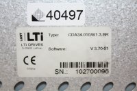 LUST LTI Drives CDA34.010,W1.3,BR V3.70-01 #used