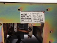 FANUC Frontpanel A02B-0092-C042 mit Monitor A61L-0001-0093 aus FALCON K-2 #used