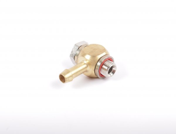 RIEGLER Schwenktülle, G 1/8 a., für Schlauch LW 6mm,Typ 74-026 #new w/o box