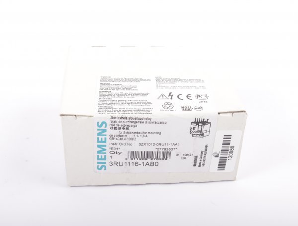 Siemens Überlastrelais 3RU1116-1AB0 #new open box