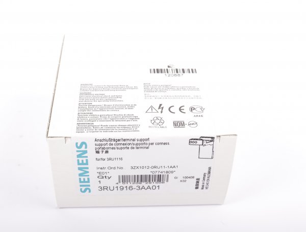 Siemens Einzelaufstellungsträger 3RU1916-3AA01 #new open box