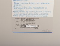 Yaskawa Varispeed 626VM3 CIMR-VME27P5 Spindelantrieb #used