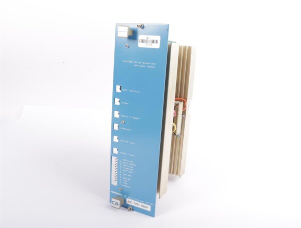 CONTRAVES DC Servo Controller NC 700 NC 720 100V A2397E1 Rev.D aus EMCOTURN 340 #used