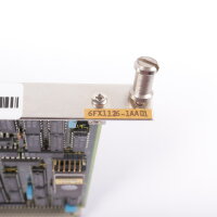 Siemens SINUMERIK Karte 6FX1126-1AA01 aus EMCOTURN 340 #used