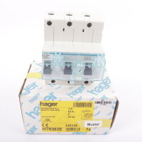 Hager SLS Schalter SLSE63 HTN363E 330336 #new open box
