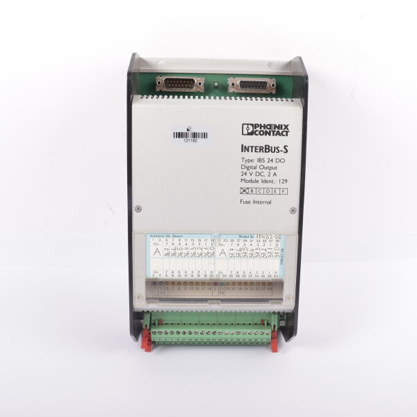 Phoenix Contact Interbus-S Digital Output IBS 24 DO 2784049 24VDC 2A #used