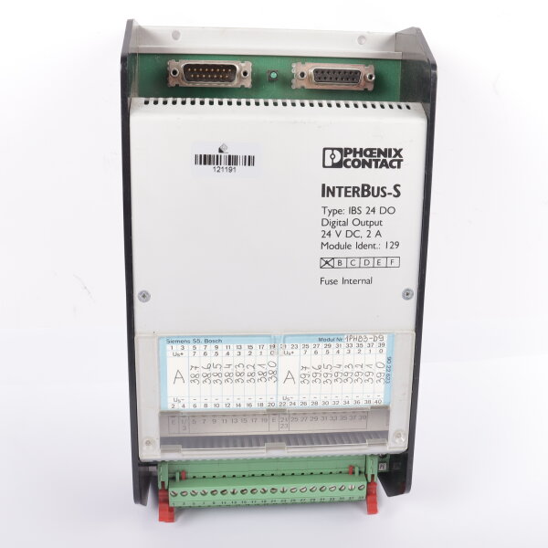 Phoenix Contact Interbus-S Digital Output IBS 24 DO 2784049 24VDC 2A #used #1